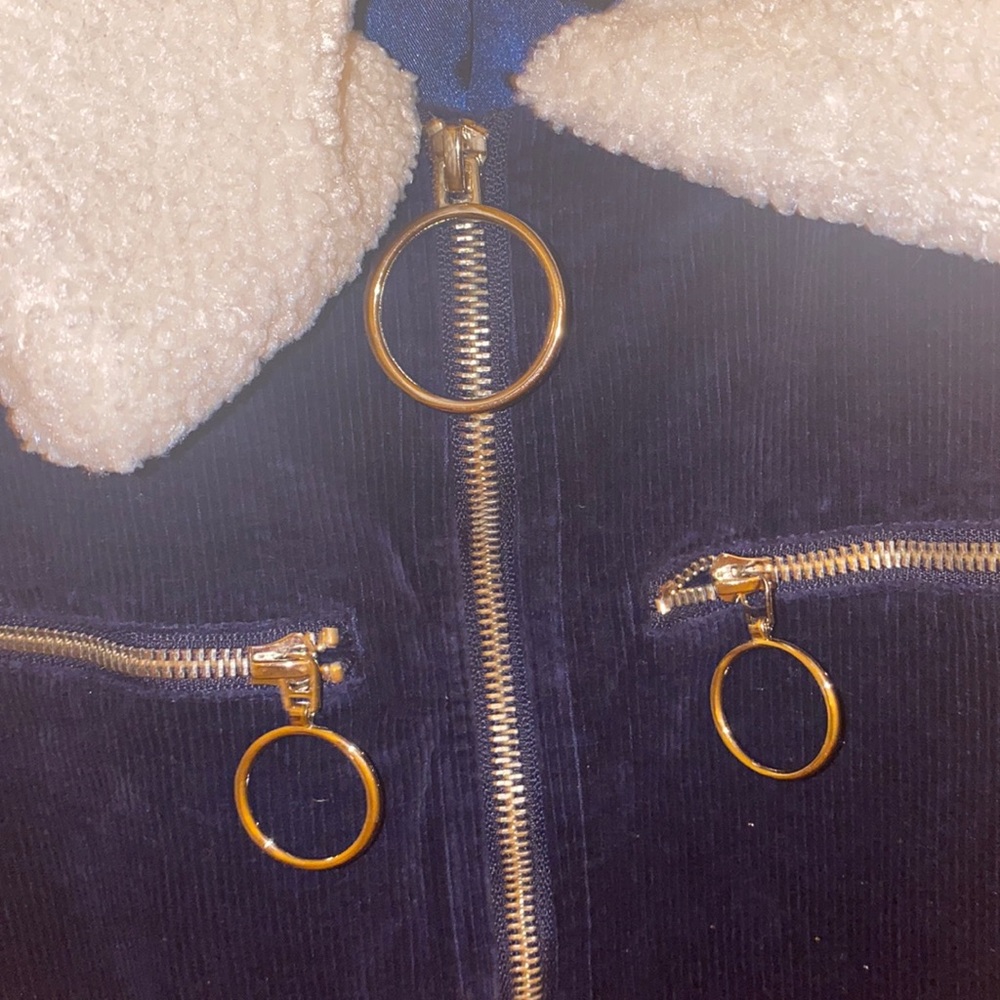 navy blue jacket
